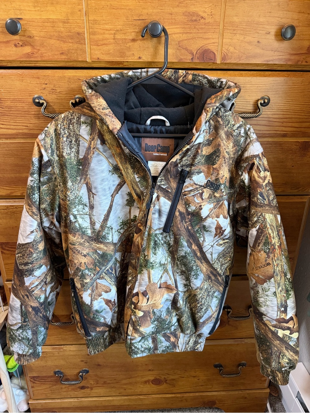 Youth size L deep camp jacket
